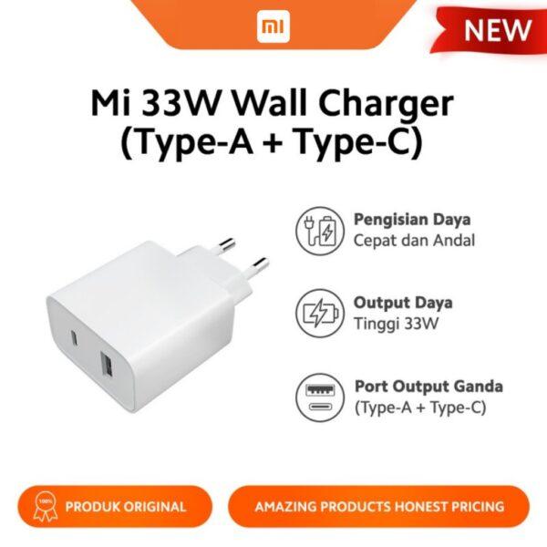 gsm.ma Accessoire Mi wall charger 33w