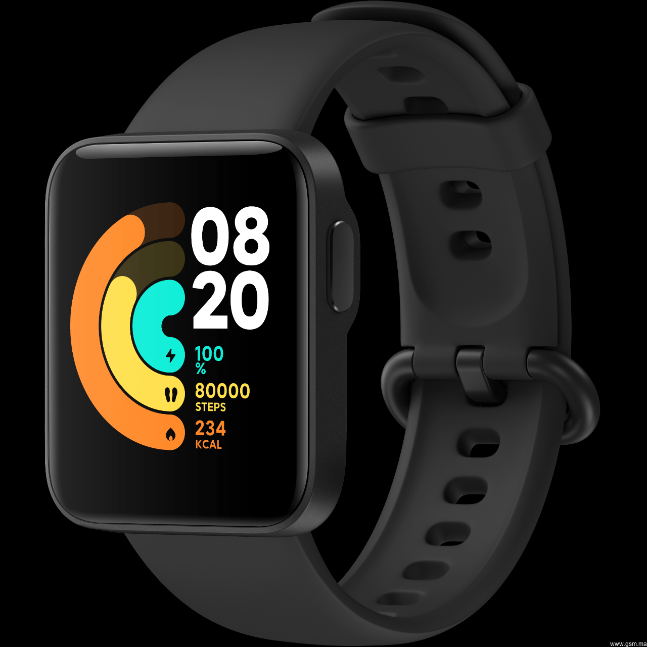 Xiaomi maroc  Xiaomi Mi watch Lite GPS Fitness Tracker - Noir