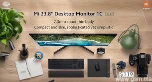 gsm.ma Accessoire Mi 23 8 desktop monitor 1c