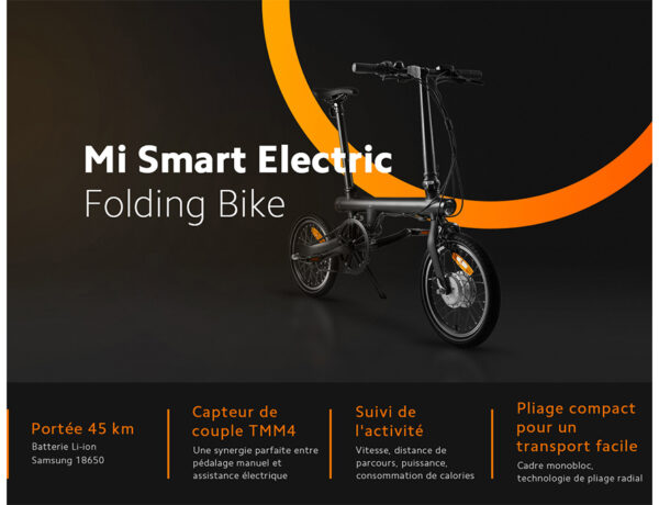 gsm.ma Accessoire Trottinette électrique Xiaomi Folding Bike