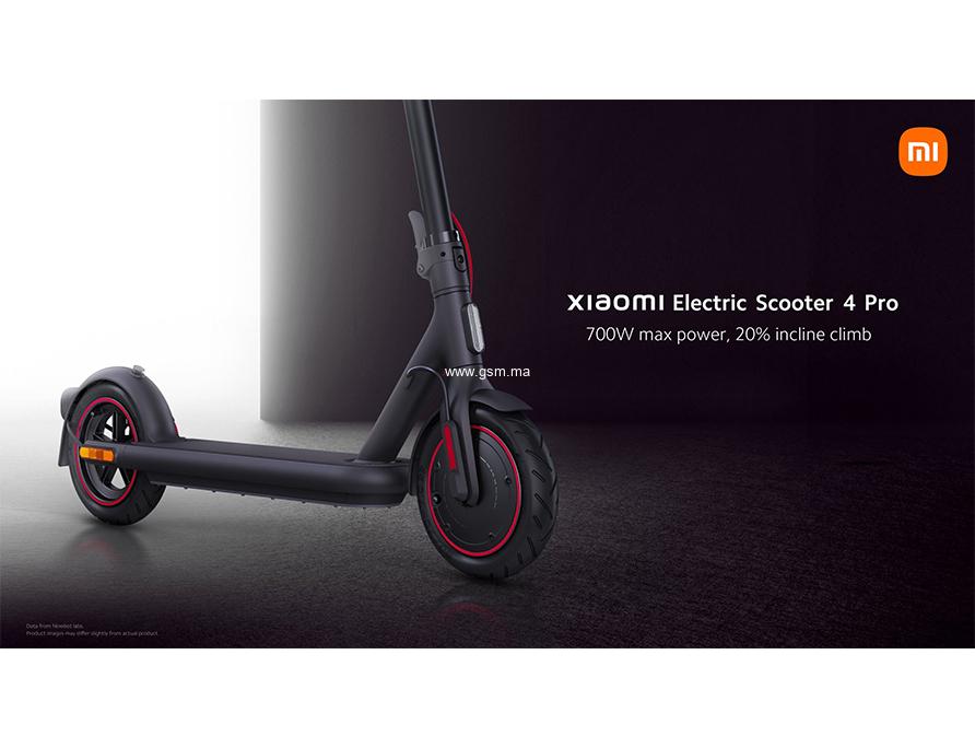 Trottinette électrique Xiaomi scooter Pro 4 - GSM Maroc