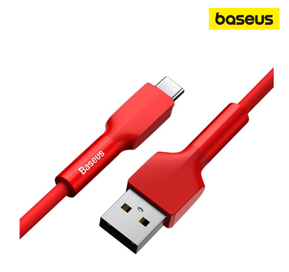 gsm.ma Accessoire Câble USB Vers Lightning Baseus Superior 2.4A 1M Rouge (CALYS-A09)