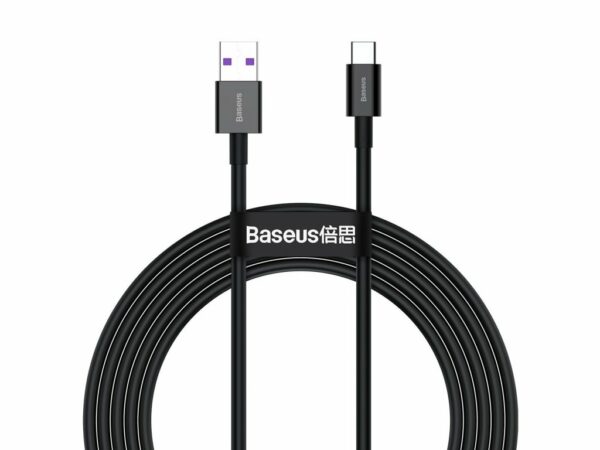 gsm.ma Accessoire Cable  USB to Type-C 66W  2m Baseus Superior Series Fast Charging Data Cable Black