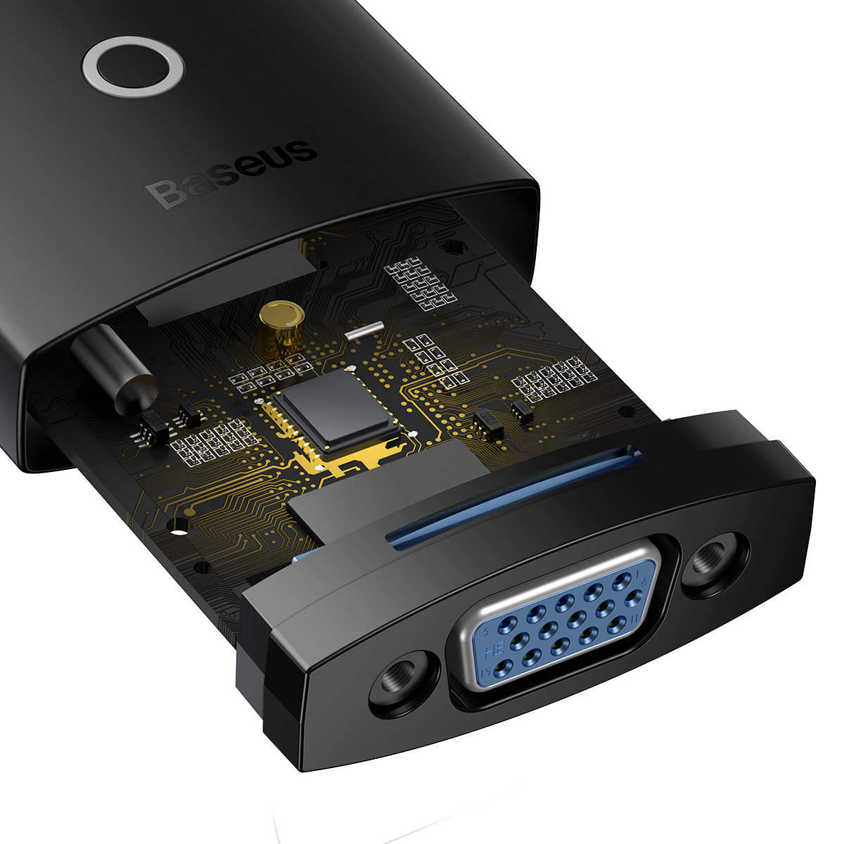 gsm.ma Accessoire Adaptateur convertisseur Baseus HDMI – VGA (WKQX010001) noir