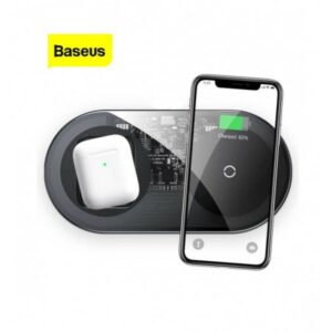 gsm.ma Accessoire baseus SIPMLE 2 IN 1 WIRELESS CHARGER
