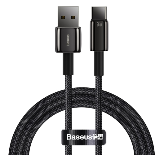 gsm.ma Accessoire Cable  USB to Type-C 66W  1m Baseus Superior Series Fast Charging Data Cable Black