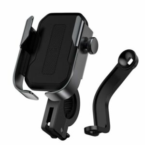 gsm.ma Accessoire Baseus  Armor moto vélo support de téléphone portable support (noir) (SUKJA-01)