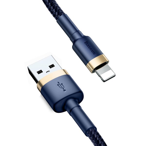 gsm.ma Accessoire Câble USB Baseus – Lightning puissant pour iPhone 6 7 8 X 2.4A 1m
