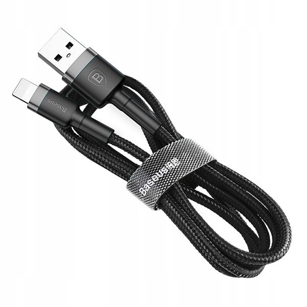 gsm.ma Accessoire Câble USB Baseus – Lightning en nylon pour iPhone 50cm 2.4A