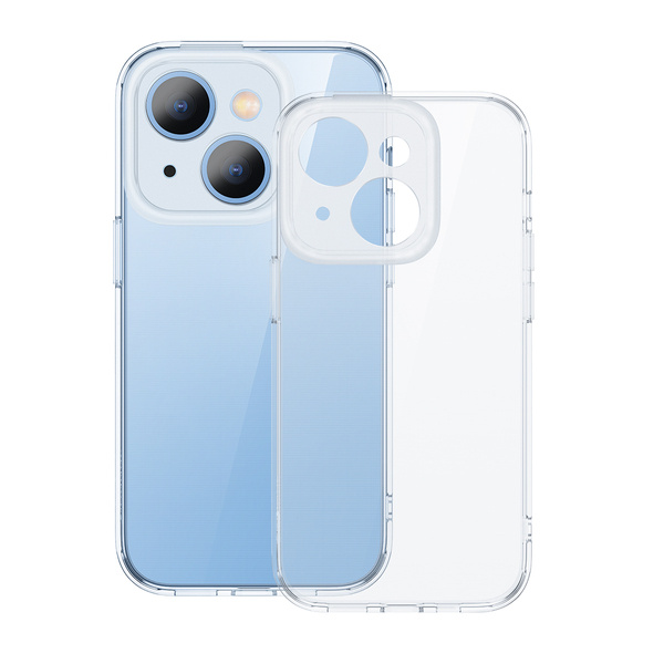 gsm.ma Accessoire Baseus Illusion Series pour iPhone Série 14 Étui de protection -blanc- ARHJ000002-noir-bleu-violet