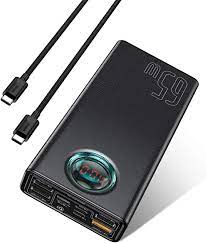 gsm.ma Accessoire Power Bank Baseus 30000 mAh 65W Amblight Digital Display  noir (PPLG-A01)