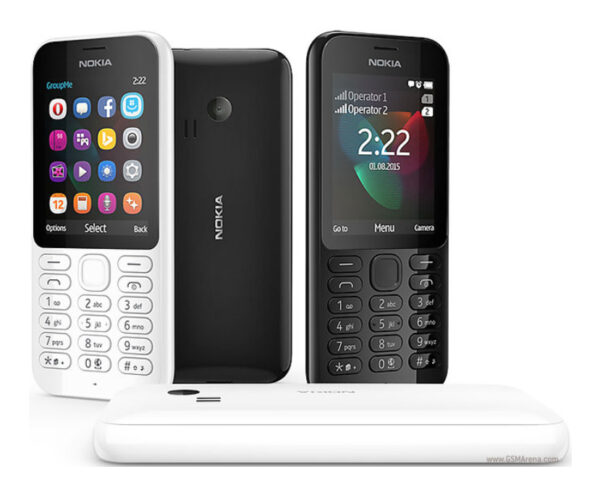 GSM Maroc Téléphones basiques Nokia 222 Dual SIM