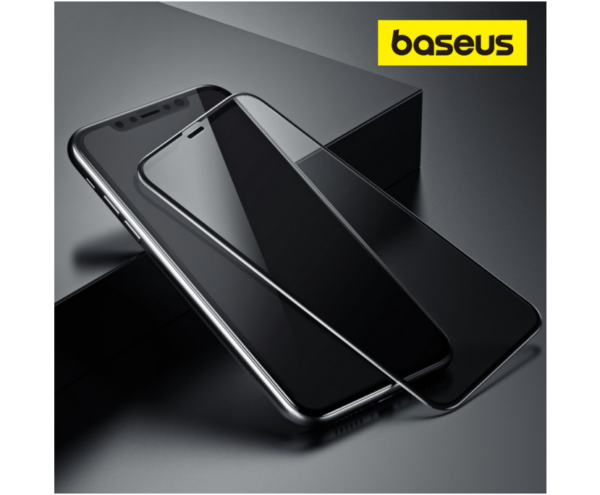 Image de Baseus Protecteur D’écran de 0,23 mm pour iPhone X/XS/11 Pro 5,8 pouces Noir – SGAPIPHX-TG01