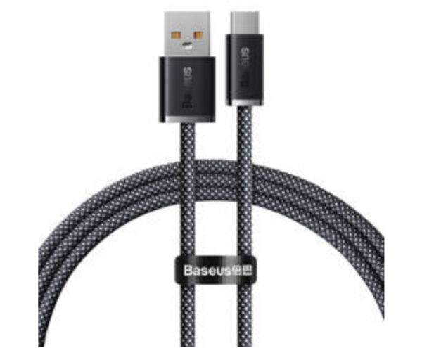 Image de Baseus Cable USB to Type-C 100W/1M Gray-CALD000616