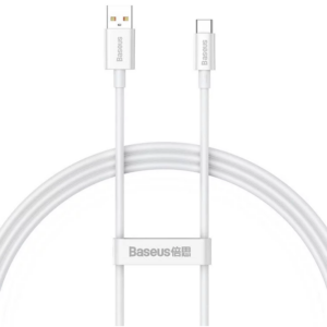 Image de Baseus Cable USB vers TYPE-C 100W/1M Blanc – P10320102214-01