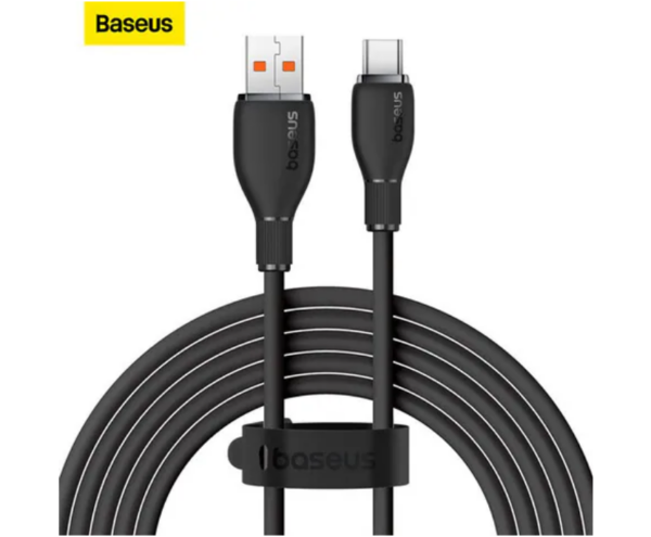 Image de Baseus Câble USB à USB-C 100W 1m Noir – P10355703111-B1