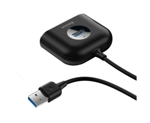 Image de Adaptateur Concentrateur USB 4-en-1 Baseus – Noir (CAHUB-AY01)