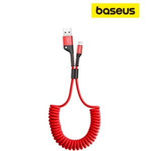 Baseus Câble de Données USB vers iPhone – 1M / 2A – Rouge – CATSR-09