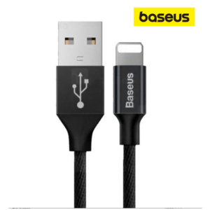 Baseus Câble USB vers Lightning 1.2m 2A Noir CALYW-01