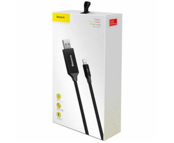 Image de Baseus Câble USB vers Lightning 1.2m 2A Noir CALYW-01