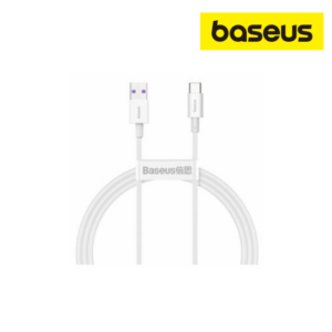 Baseus Câble USB – USB-C 1m 6A 66W Blanc – CATYS-02