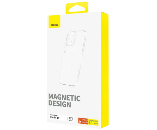 Image de Baseus Coque Magnétique Design pour iPhone 13 – P60157202203-00