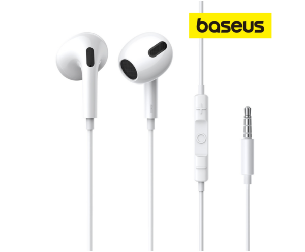 Image de Baseus Écouteurs Intra-auriculaires Filaire 3,5 mm Latéraux H17 -NGCR020002