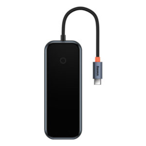 Image de Adaptateur 6-Port USB-C Baseus – Gris Foncé (WKJZ010313)