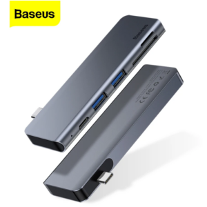 Baseus Adaptateur Hub USB-C 5-en-1 CAHUB-K0G