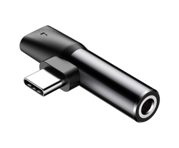 Image de Baseus Adapteur de USB-C à USB-C 3.5mm Noir-CATL41-01