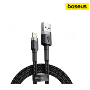 Image de Baseus Câble USB-Lightning 1.5A 2m Noir/Gris – CALKLF-CG1