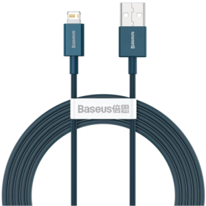 Image de Baseus Cable USB to iP 2.4A 2m -blue- CALYS-C03