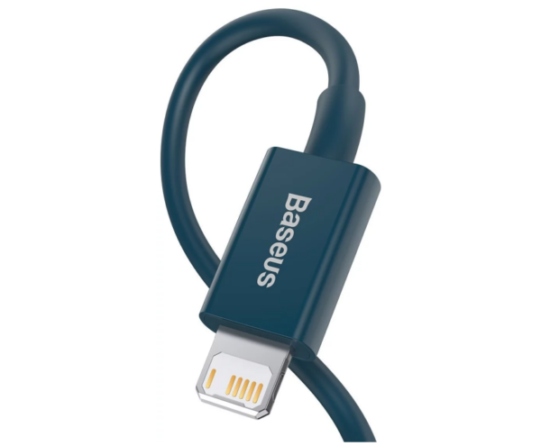 Image de Baseus Cable USB to iP 2.4A 2m -blue- CALYS-C03