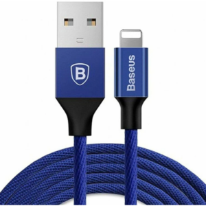 Baseus Câble USB-Lightning 1.8m 2A Bleu – CALYW-A13