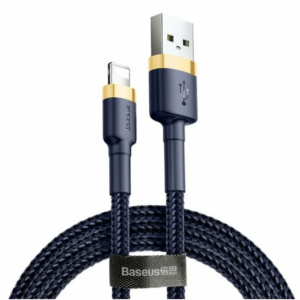 Baseus Câble USB vers Lightning 1m 2.4A Bleu Or CALKLF-BV3