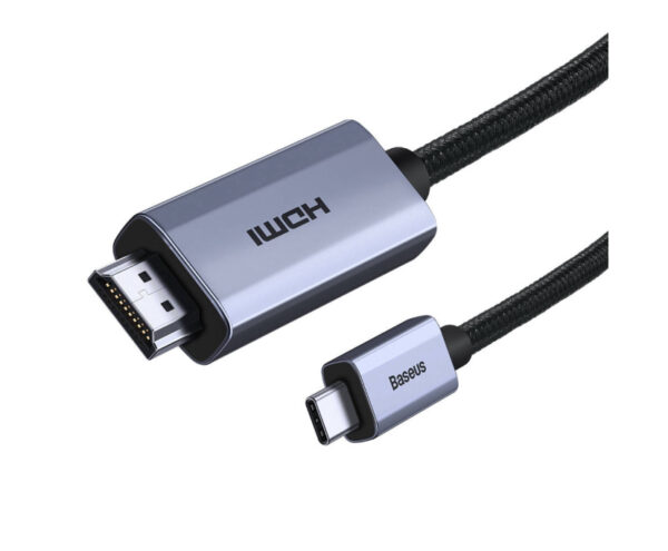 Baseus Câble adaptateur Type-C vers HDMI 4K 60Hz 2m Noir – WKGQ010101
