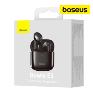 Image de Écouteurs sans fil Bluetooth Baseus Bowie E3 – Noir (NGTW080001)