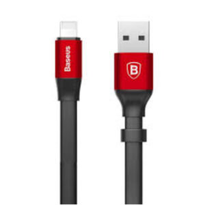 Baseus Câble Lightning-USB 0,23m Rouge/Noir – CALMBJ-B91