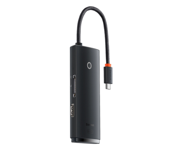Image de Baseus Adaptateur 6 Port USB Type C Noir – WKQX050001