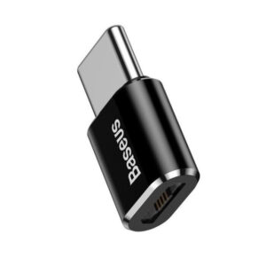 Image de Baseus Adaptateur Micro USB Vers USB-C Noir – CAMOTG-01