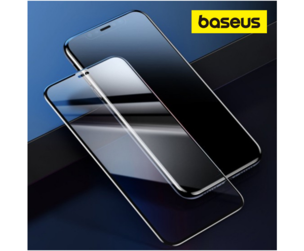 Image de Baseus Protecteur avec Cadre 0.23mm 9H pour iPhone 11 / iPhone XR – 2 pcs + Positionneur Noir – SGAPIPH61-APE01