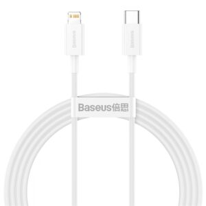 Image de Baseus Câble de données de charge rapide  Superior Series Type-C vers iP PD 20W 1,5m Blanc  CATLYS-B02