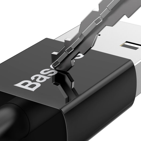 Image de Câble de Données de Charge Rapide Baseus Superior Series USB vers Micro USB 2A 2m Noir CAMYS-A01