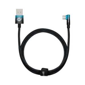 Image de Baseus Câble USB vers Type-C 100W 1 m Noir et Bleu – CAVP000421