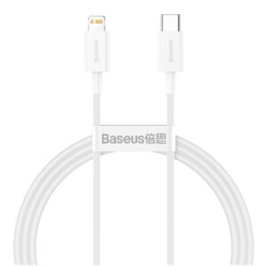 Image de Baseus  Câble de données de charge rapide Superior Series Type-C vers iP PD 20W 1m Blanc CATLYS-A02