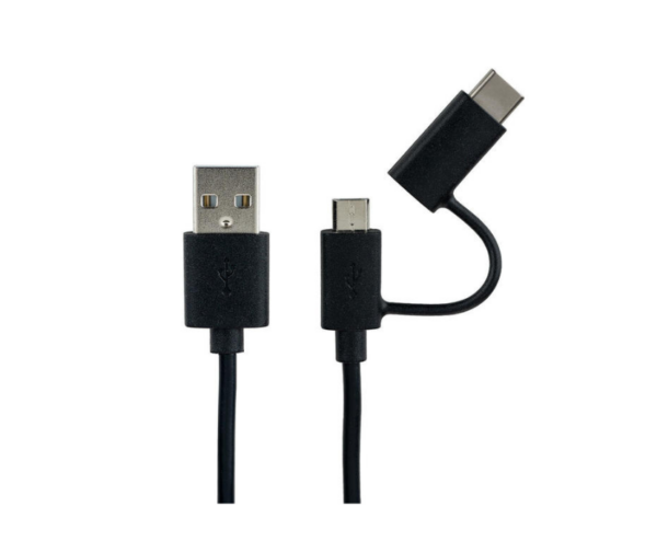 Image de Cobra Câble USB Type-C + Micro-USB