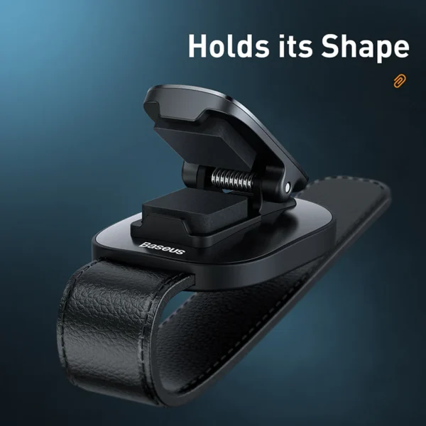 Image de Clip pour lunettes de véhicule Baseus Platinum (type de serrage) noir ACYJN-B01