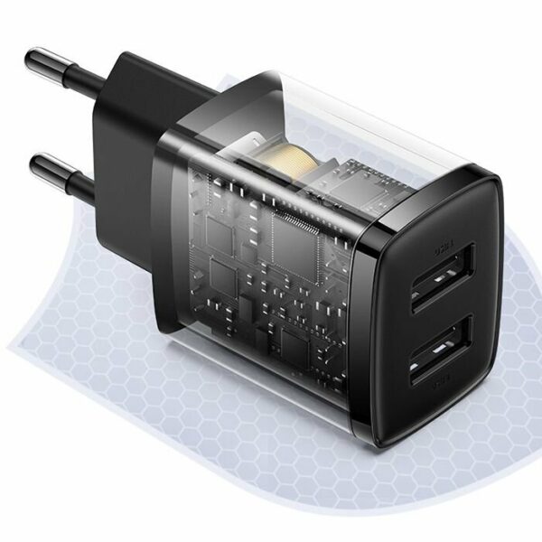 Image de Baseus Chargeur USB 10.5W 2 Ports Usb – CCXJ010201